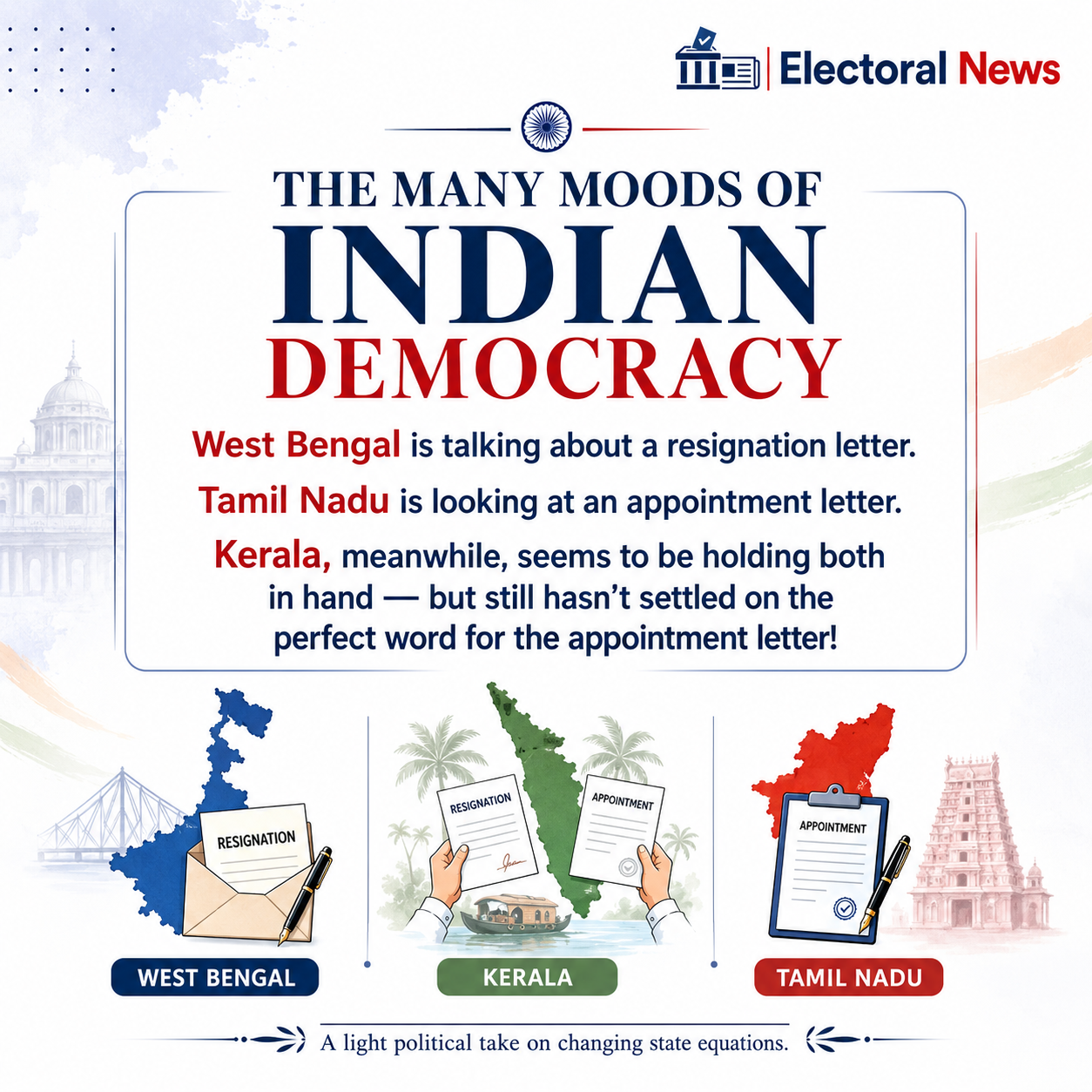 The Many Moods of Indian Democracy: Resignations, Appointments and Kerala’s Leadership Suspense