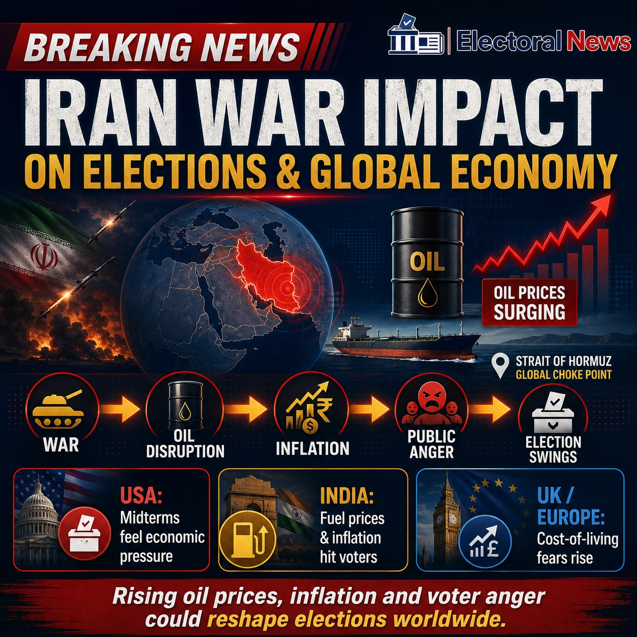 Iran War Impact on Elections and Global Economy
