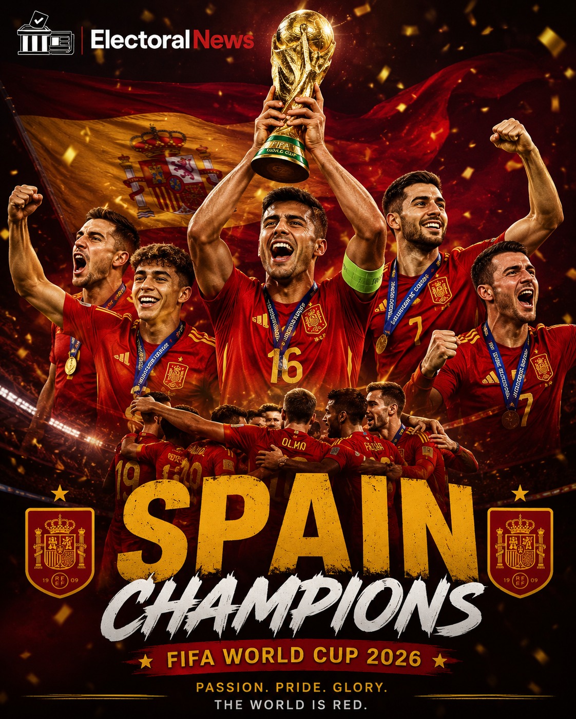 Spain Crowned FIFA World Cup 2026 Champions